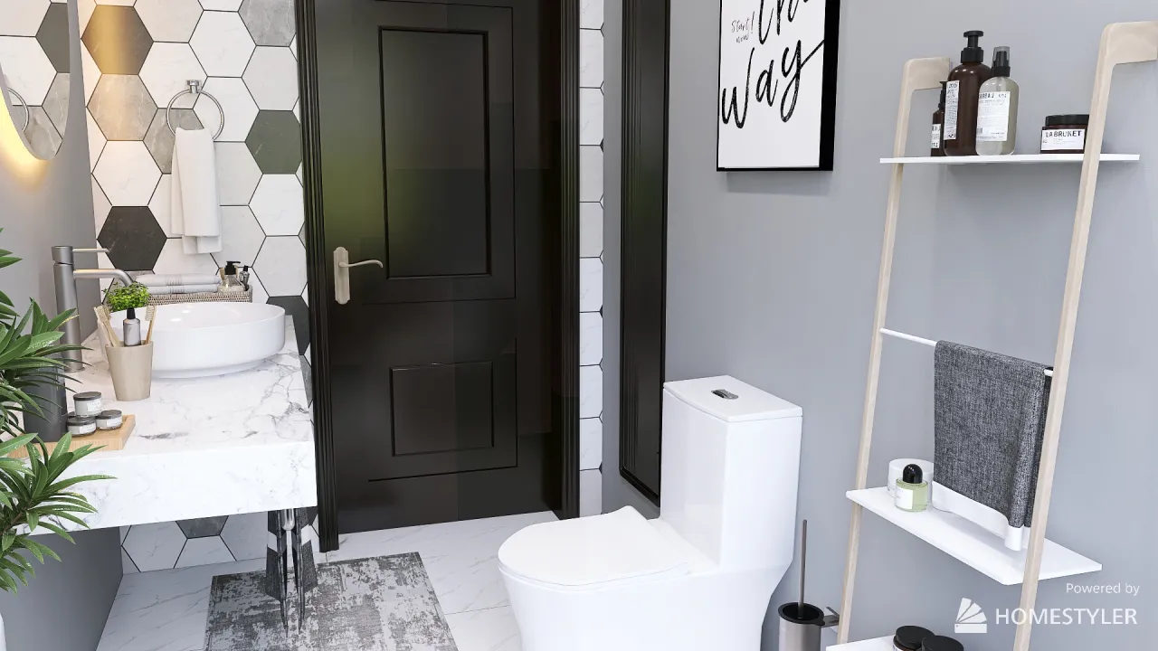 Bathroom 3d design renderings