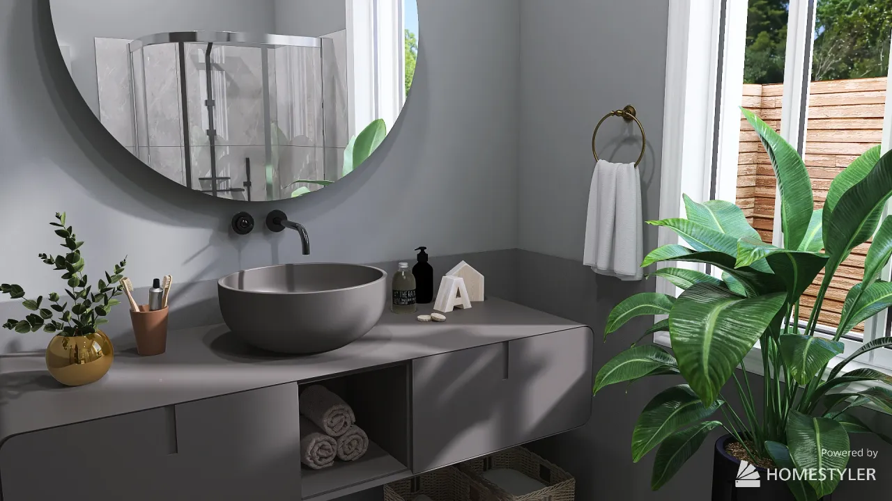 Bathroom 3d design renderings