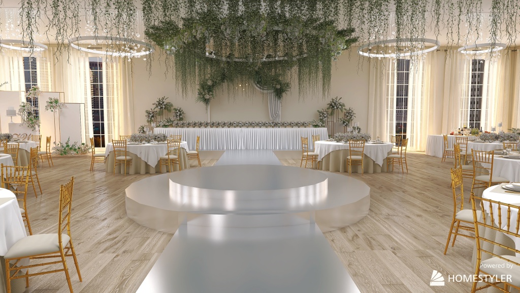 WEDDING 3d design renderings