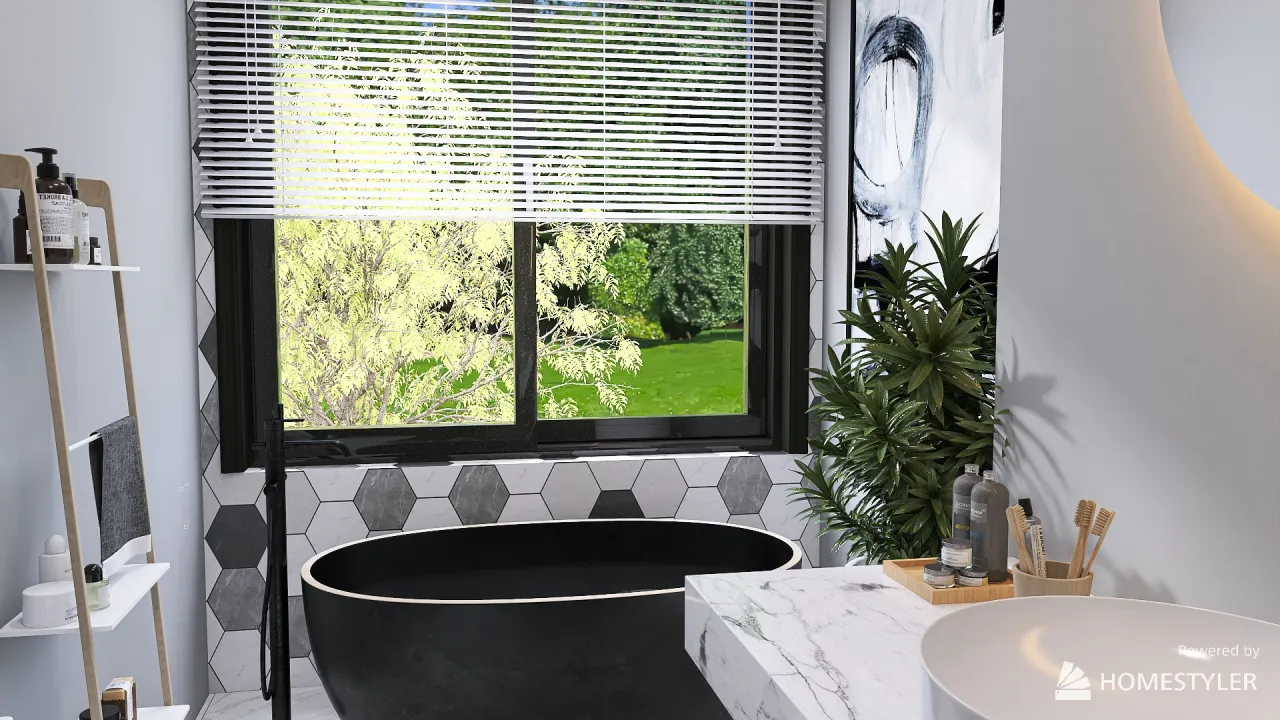 Bathroom 3d design renderings