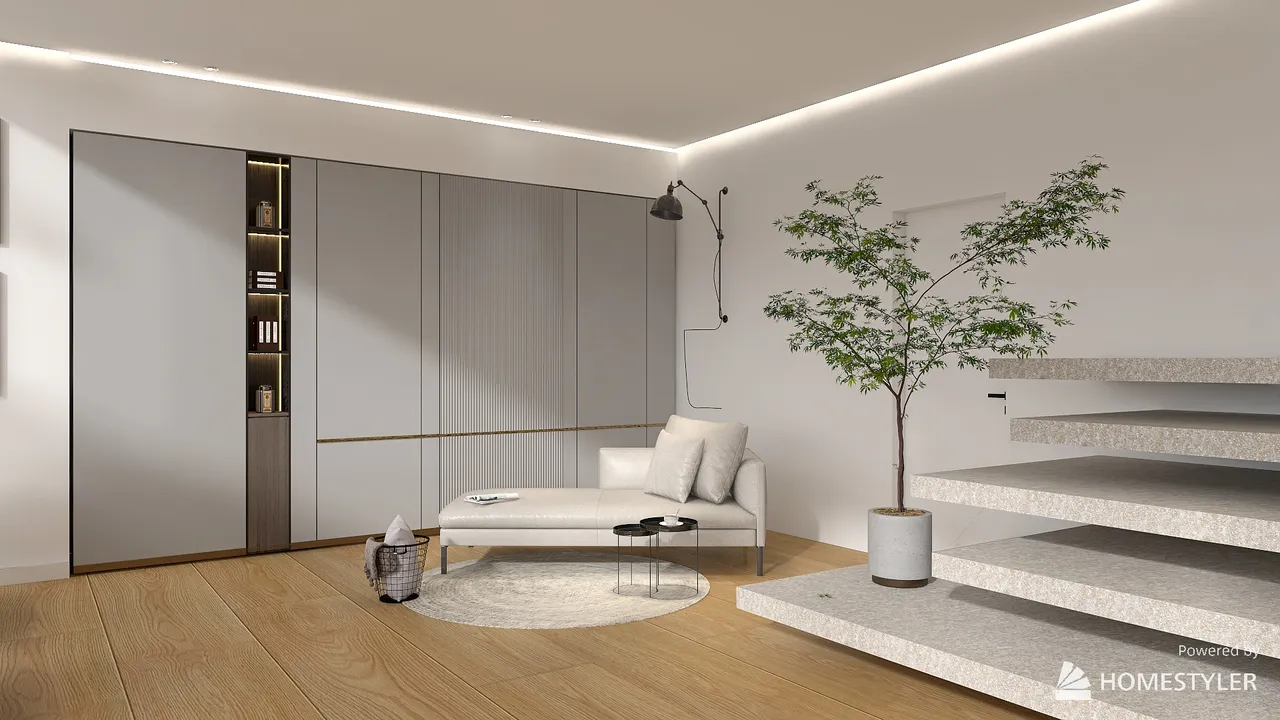 LivingDiningRoom 3d design renderings