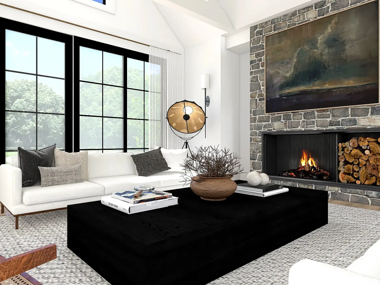 LivingRoom 3d design renderings