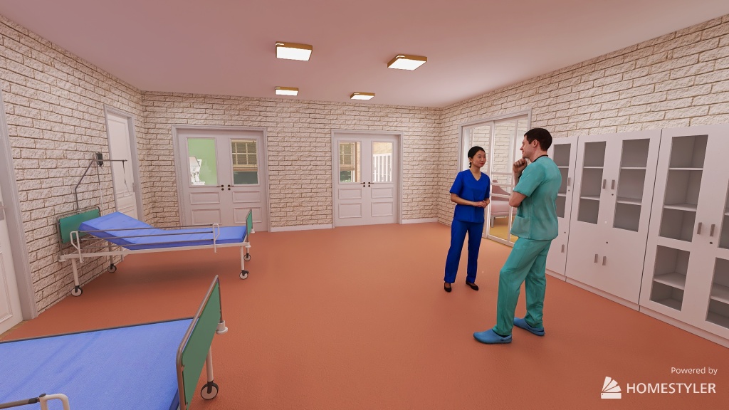 #MedicalCareContest Women's Health Center 3d design renderings
