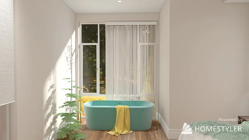 12 Contemporary Two Bedroom Design 3d design renderings