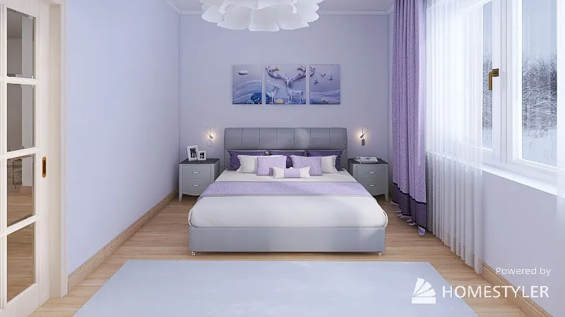 Bedroom 3d design renderings