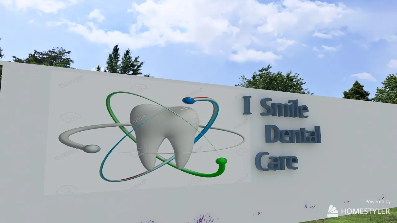 #MedicalCareContest-I Smile Dental Care 3d design renderings