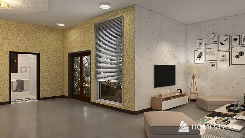 Modern Minimalist Home 3d design renderings
