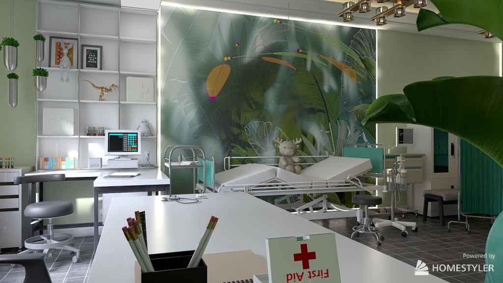 #MedicalCareContest - Kindergarden 3d design renderings