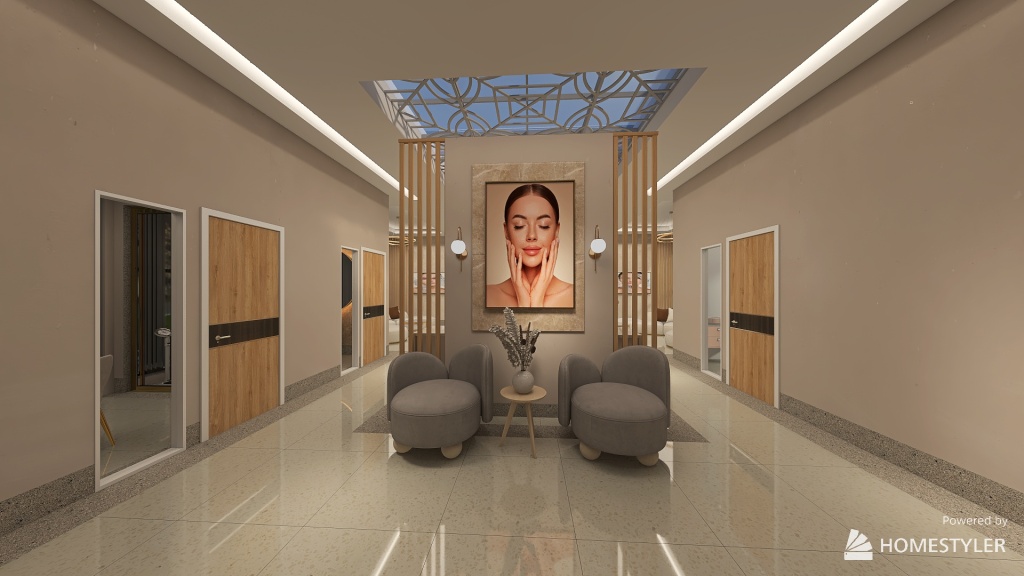 #MedicalCareContest  Body and Skin Clinic 3d design renderings