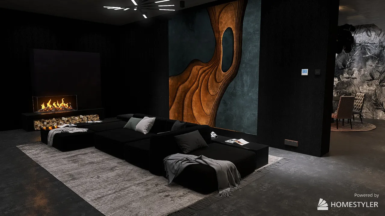 LivingRoom 3d design renderings