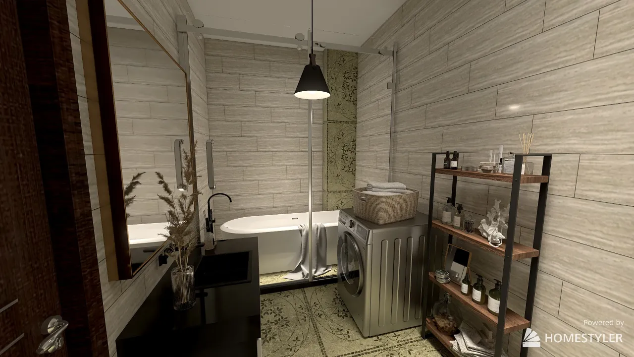 Bathroom 3d design renderings