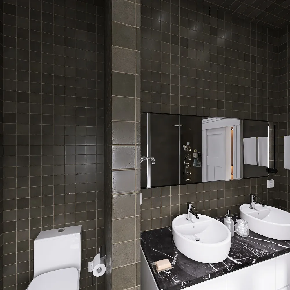 MasterBathroom 3d design renderings