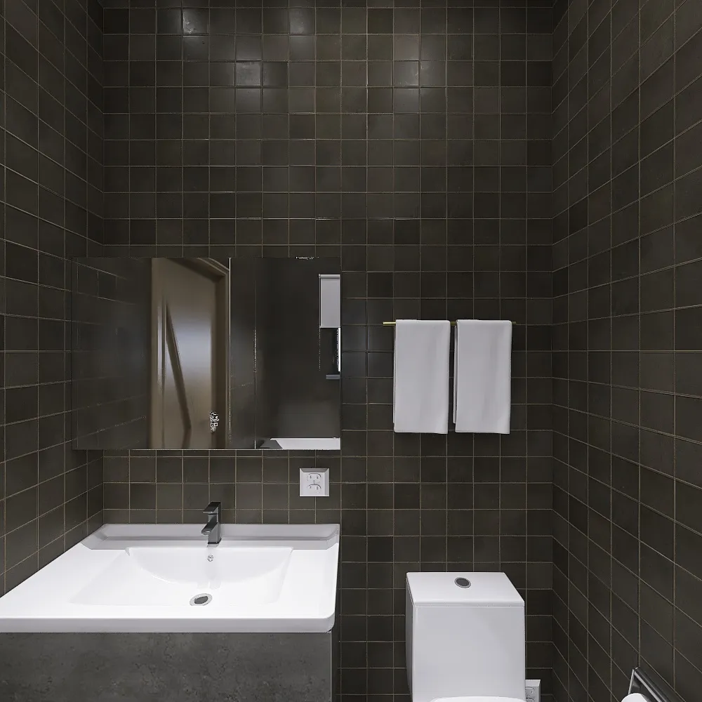 Bathroom 3d design renderings