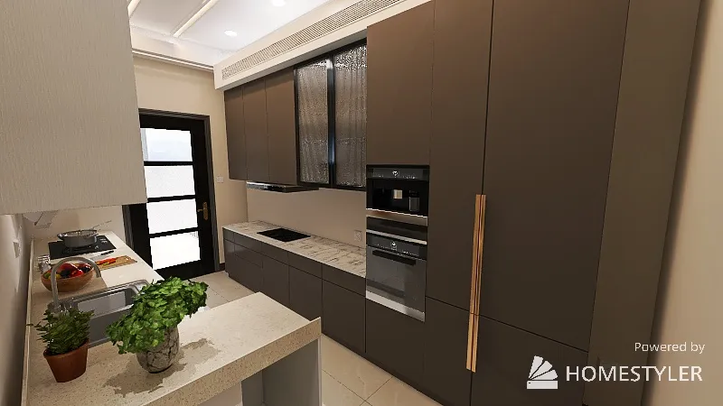 Kitchen 3d design renderings