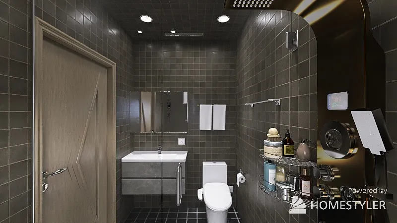 Bathroom 3d design renderings