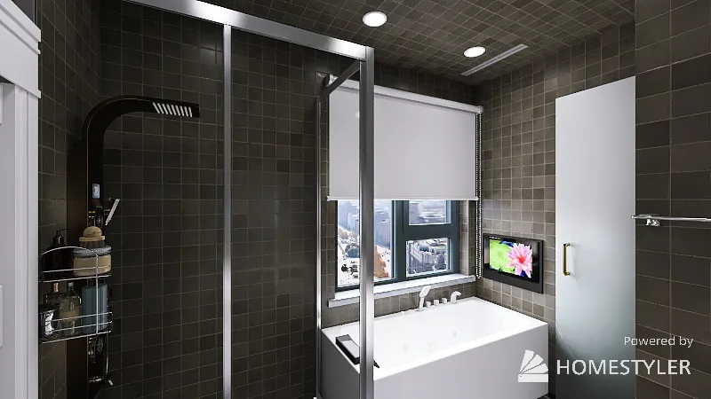 MasterBathroom 3d design renderings