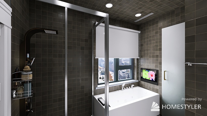 主衛浴 3d design renderings
