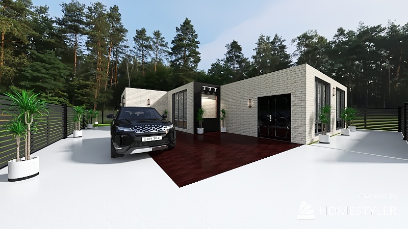 Modern Minimalist Home 3d design renderings
