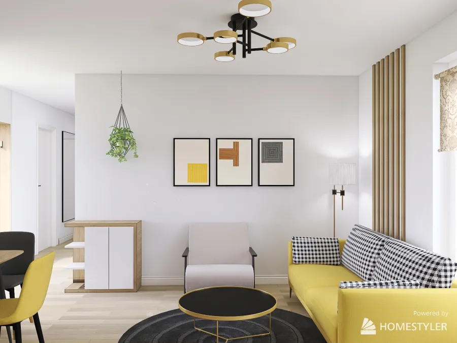Apartament Chinteni 3d design renderings