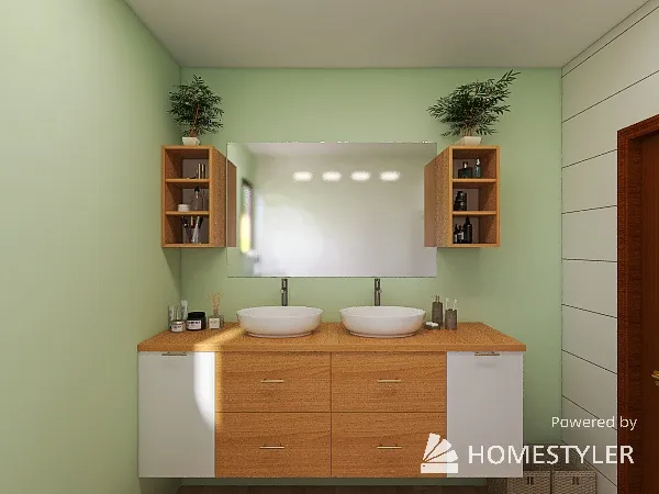 test salle de bain 3d design renderings