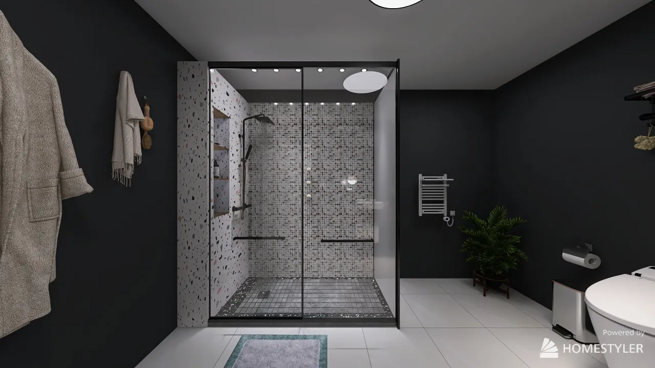 Bathroom 3d design renderings