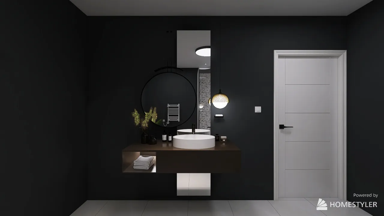 Bathroom 3d design renderings