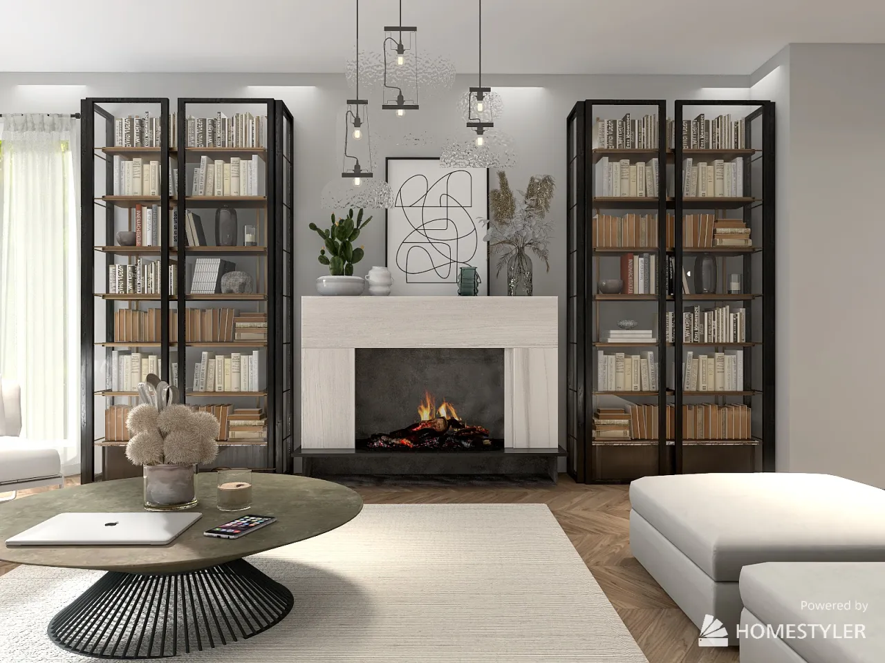 LivingDiningRoom 3d design renderings