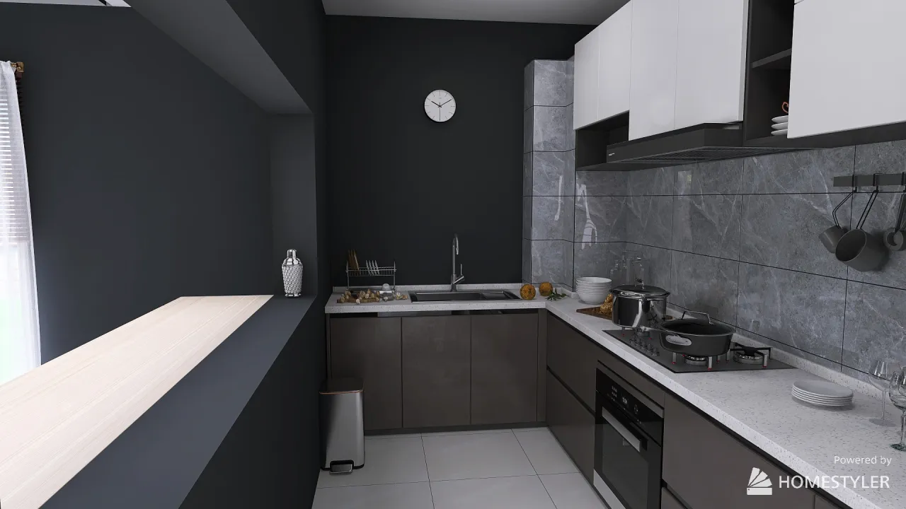 Kitchen 3d design renderings