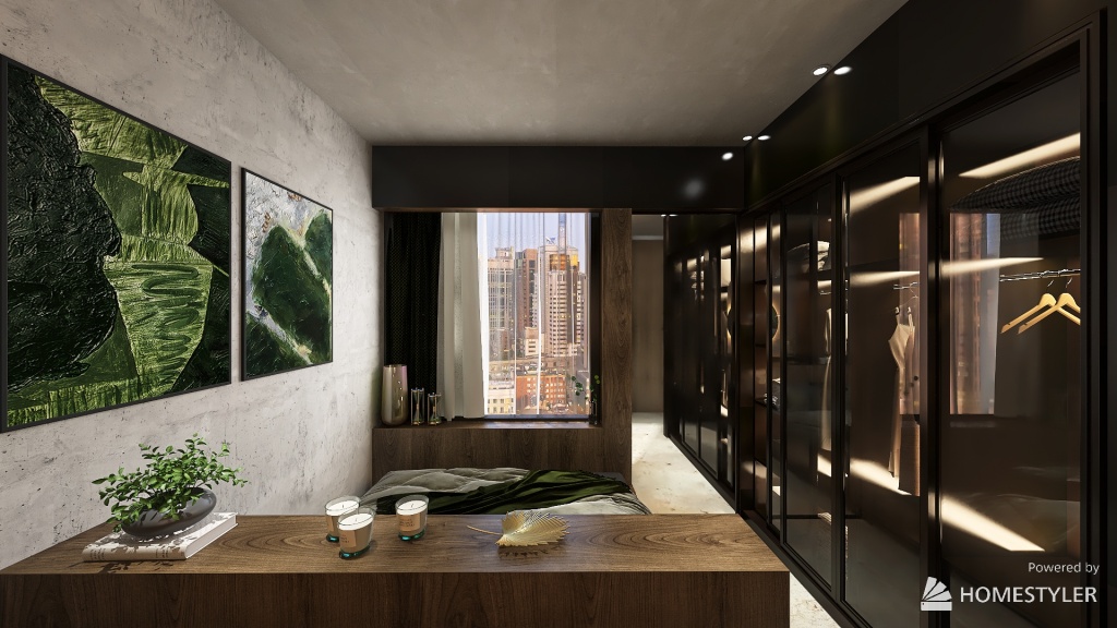 Apartment_N.02 3d design renderings
