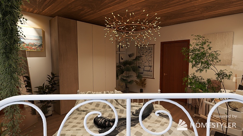 Simple White Room With Cats! 3d design picture 23.19