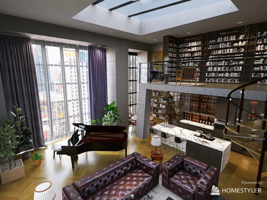 My dreame loft 3d design renderings