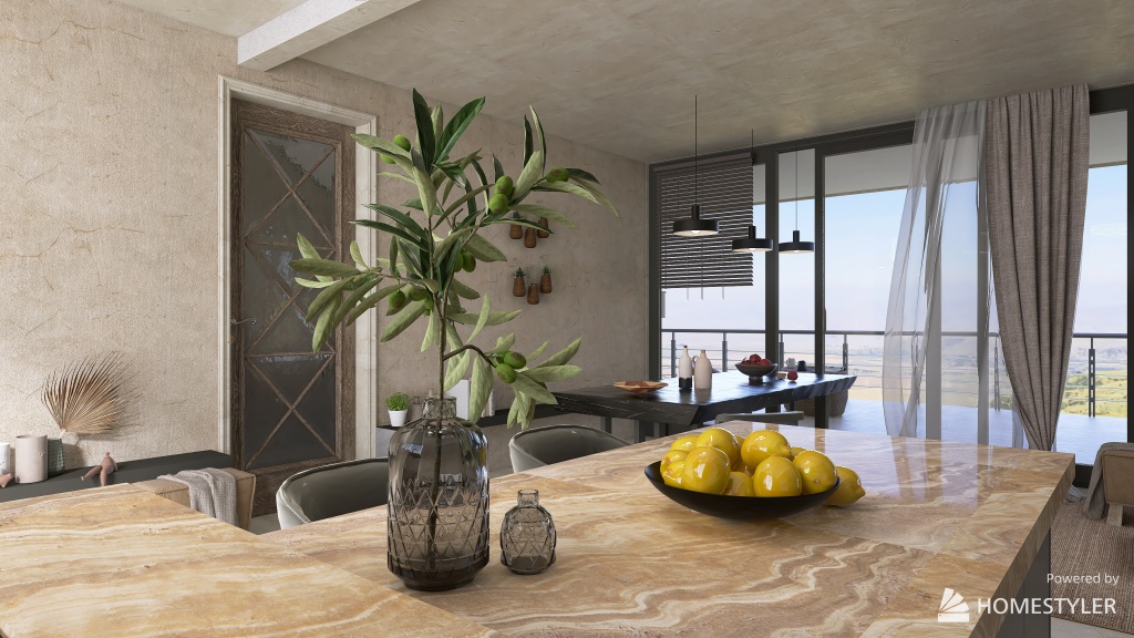 Modern Villa Nido 3d design renderings