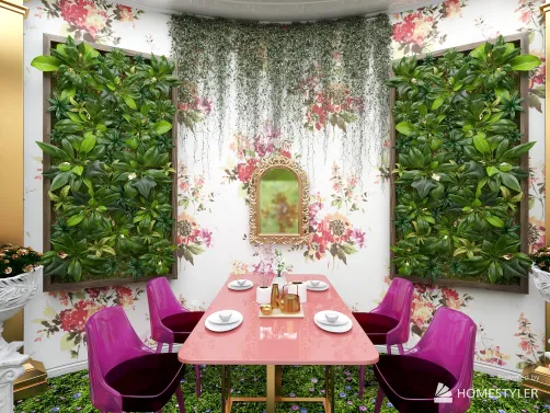 Enchanted Indoor Tea Garden