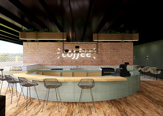 CAFE MARTINEZ  Design Rendering