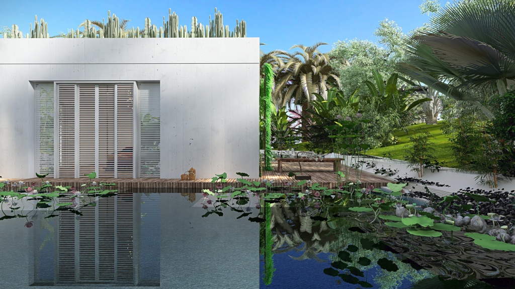 Paradise Park 3d design renderings