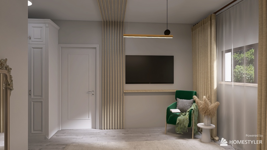 Dormitor matrimonial fam Bratu 3d design renderings