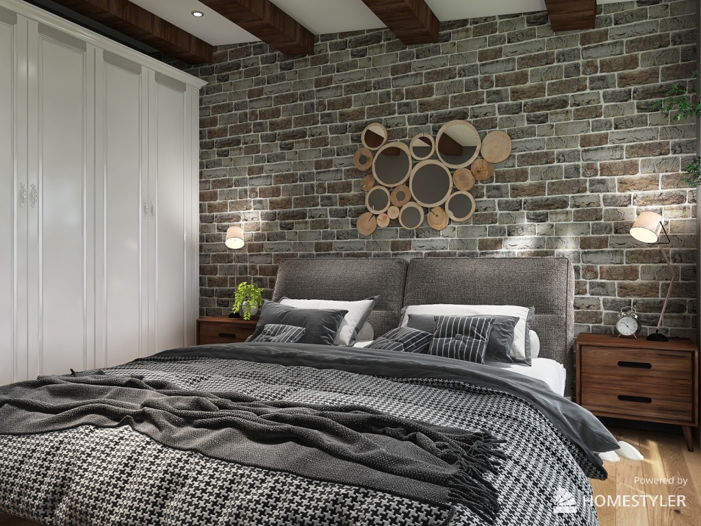 Student bedroom 3d design renderings