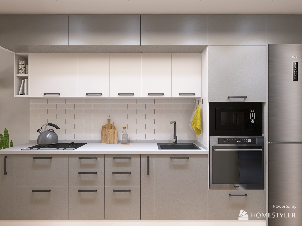 Mamleyka kitchen 3d design renderings