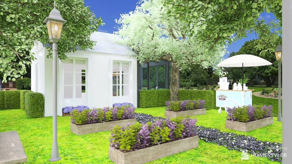 Magic garden #MyDreamGarden 3d design renderings