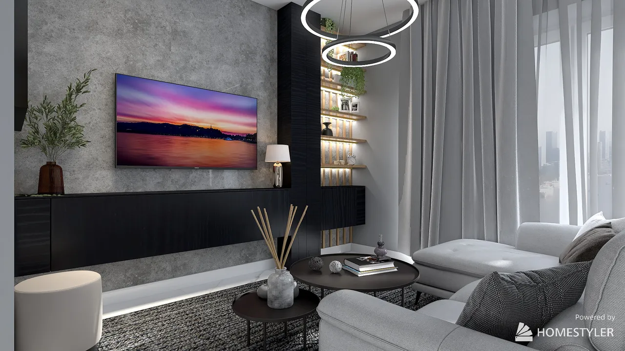 LivingRoom 3d design renderings