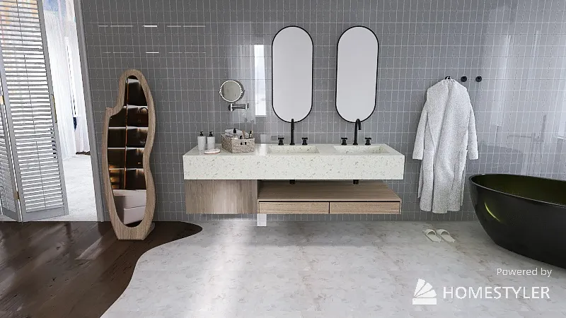 MasterBathroom 3d design renderings