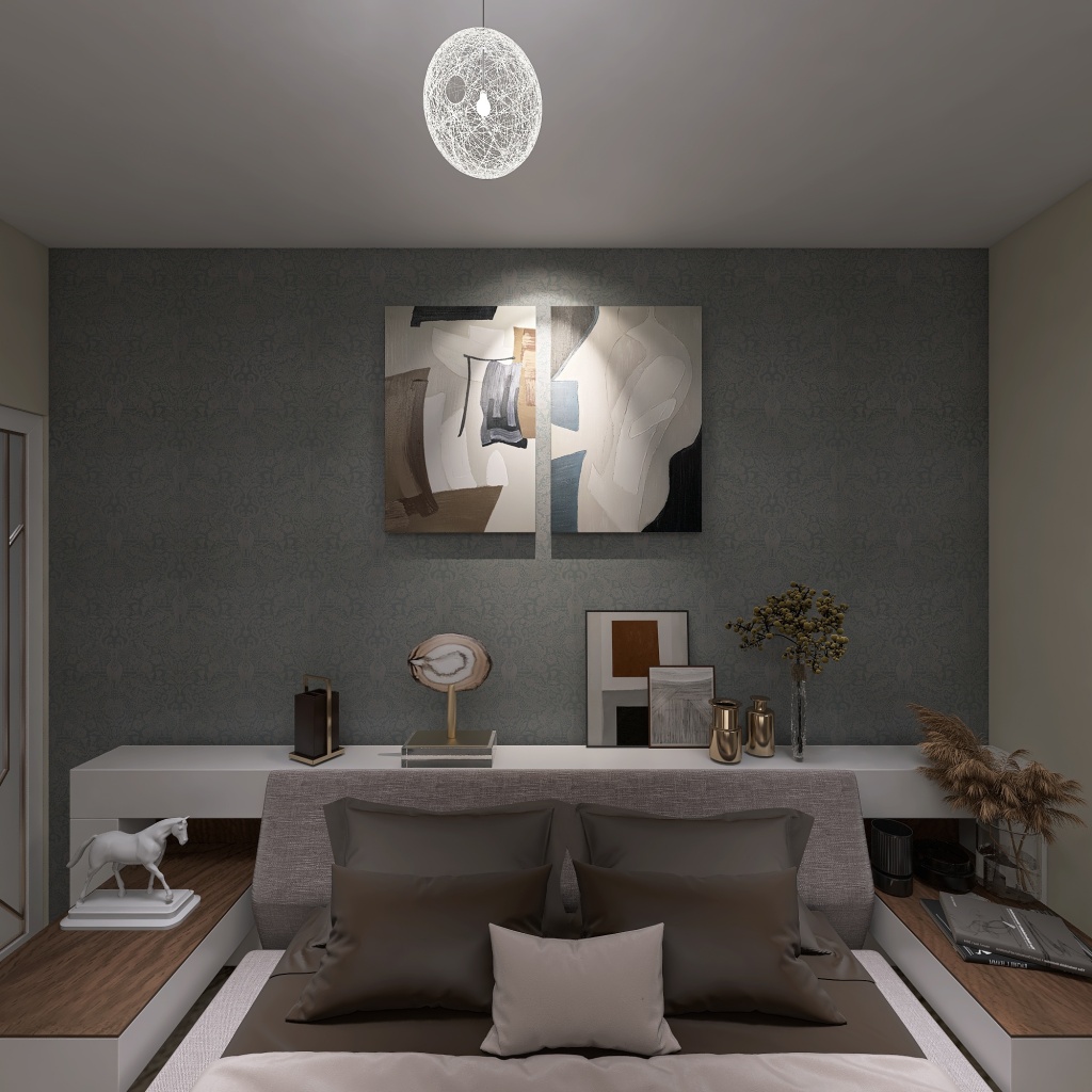 Bedroom Reno 3d design renderings