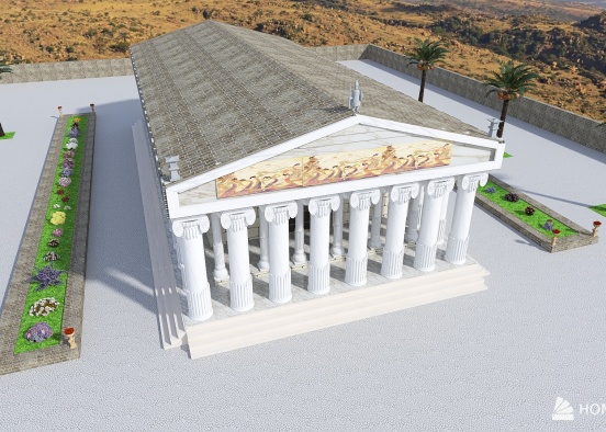 Parthenon Design Rendering