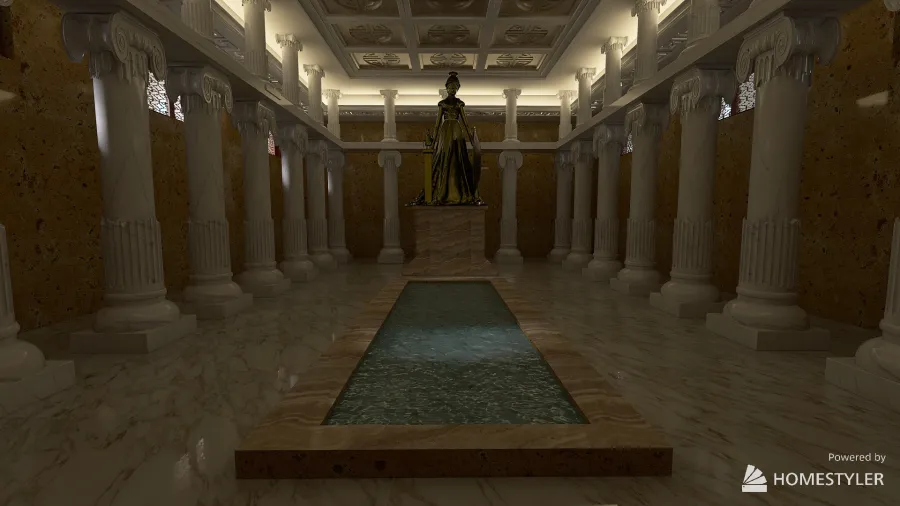 Parthenon 3d design renderings