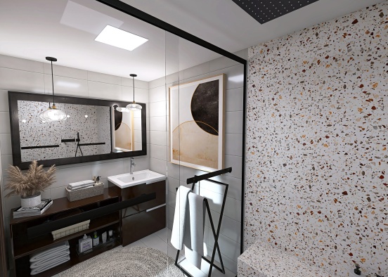 Bathroom KRK Design Rendering