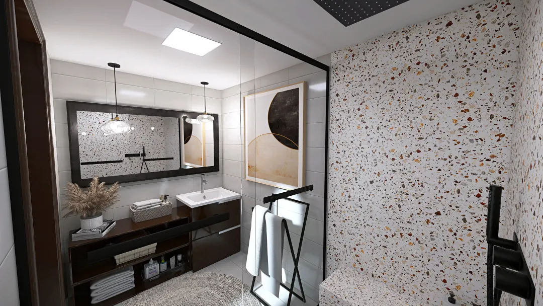 Bathroom KRK 3d design renderings