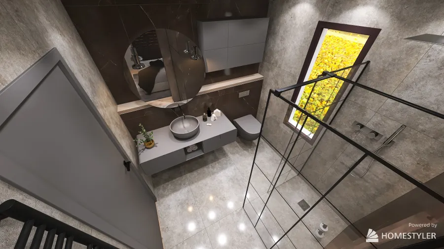 MENS HOUSE 3d design renderings