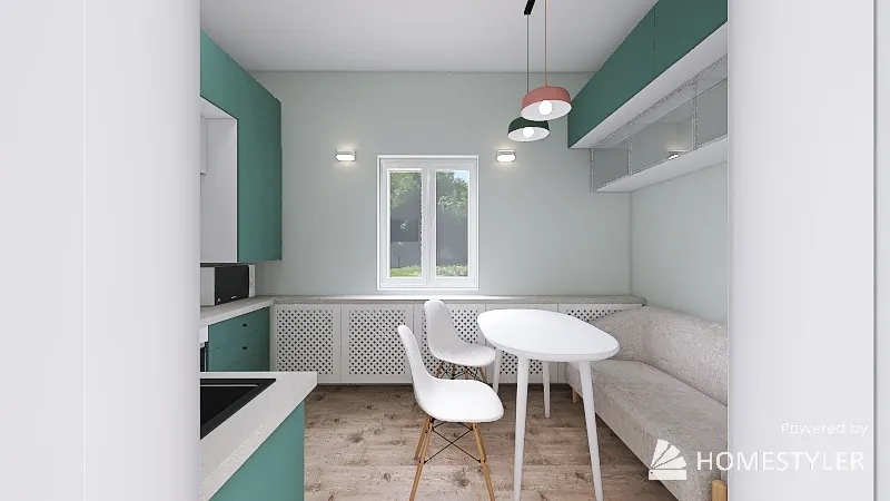 Кухня для Анны 3d design renderings
