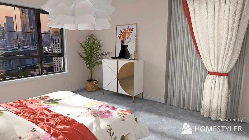 Bedroom 3d design renderings