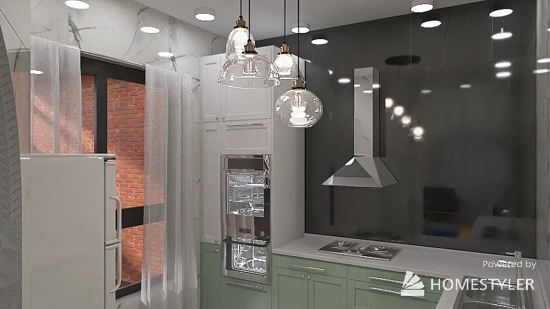 Kitchen 3d design renderings